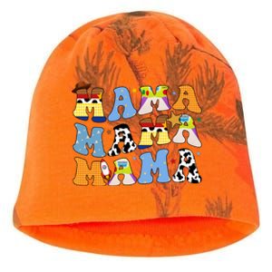 Mama Cow Girl Print Cute Kati - Camo Knit Beanie