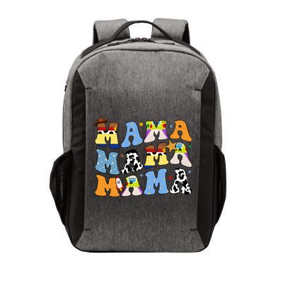 Mama Cow Girl Print Cute Vector Backpack
