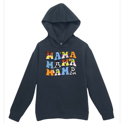 Mama Cow Girl Print Cute Urban Pullover Hoodie