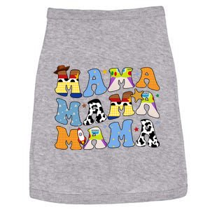 Mama Cow Girl Print Cute Doggie Tank