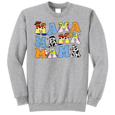 Mama Cow Girl Print Cute Sweatshirt