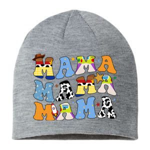 Mama Cow Girl Print Cute Sustainable Beanie