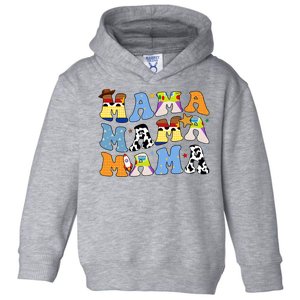 Mama Cow Girl Print Cute Toddler Hoodie