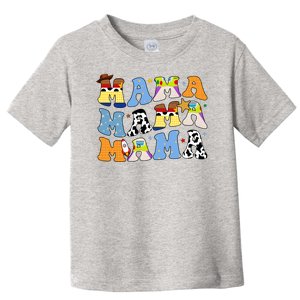 Mama Cow Girl Print Cute Toddler T-Shirt