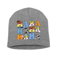 Mama Cow Girl Print Cute Short Acrylic Beanie