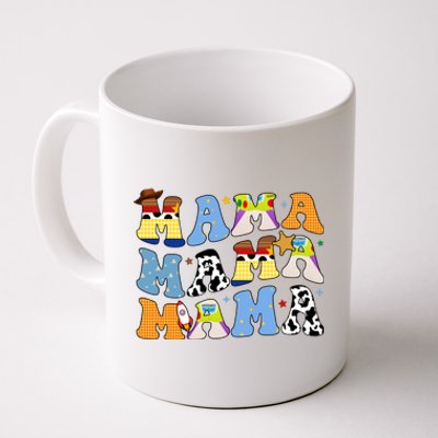 Mama Cow Girl Print Cute Coffee Mug