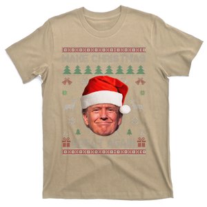 Make Christmas Great Again Funny Trump Ugly Sweater Xmas T-Shirt