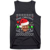 Make Christmas Great Again! Donald Trump Ugly Christmas Tank Top