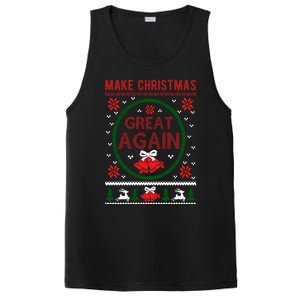 Make Christmas Great Again Funny Trump Christmas Meaningful Gift PosiCharge Competitor Tank