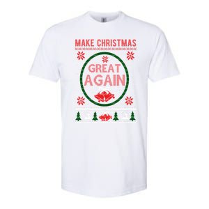 Make Christmas Great Again Funny Trump Christmas Meaningful Gift Softstyle CVC T-Shirt