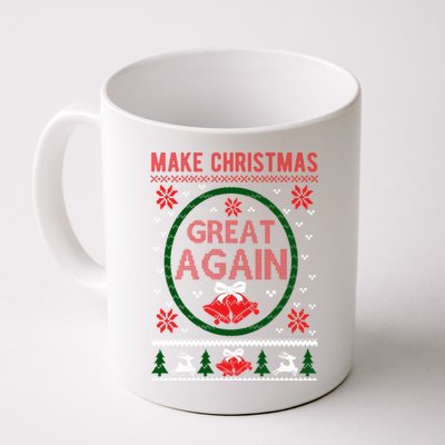 Make Christmas Great Again Funny Trump Christmas Meaningful Gift Coffee Mug