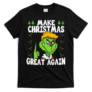 Make Christmas Great Again Donald Trump Xmas Funny Gift T-Shirt