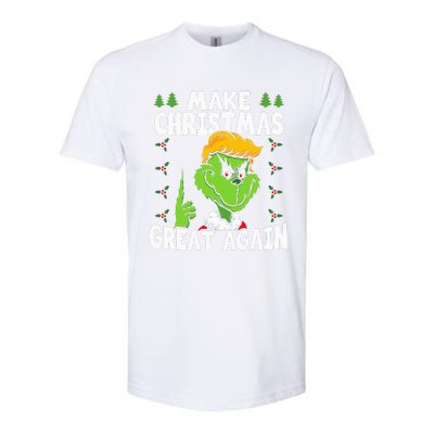 Make Christmas Great Again Donald Trump Xmas Funny Gift Softstyle CVC T-Shirt