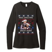 Make Christmas Great Again Trump Vance Womens CVC Long Sleeve Shirt