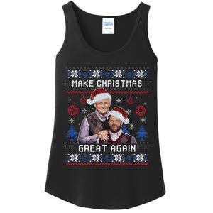 Make Christmas Great Again Trump Vance Ladies Essential Tank