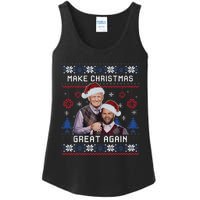 Make Christmas Great Again Trump Vance Ladies Essential Tank