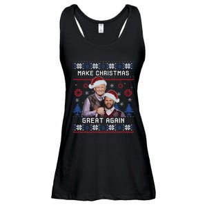 Make Christmas Great Again Trump Vance Ladies Essential Flowy Tank