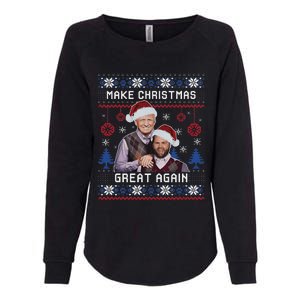 Make Christmas Great Again Trump Vance Womens California Wash Sweatshirt