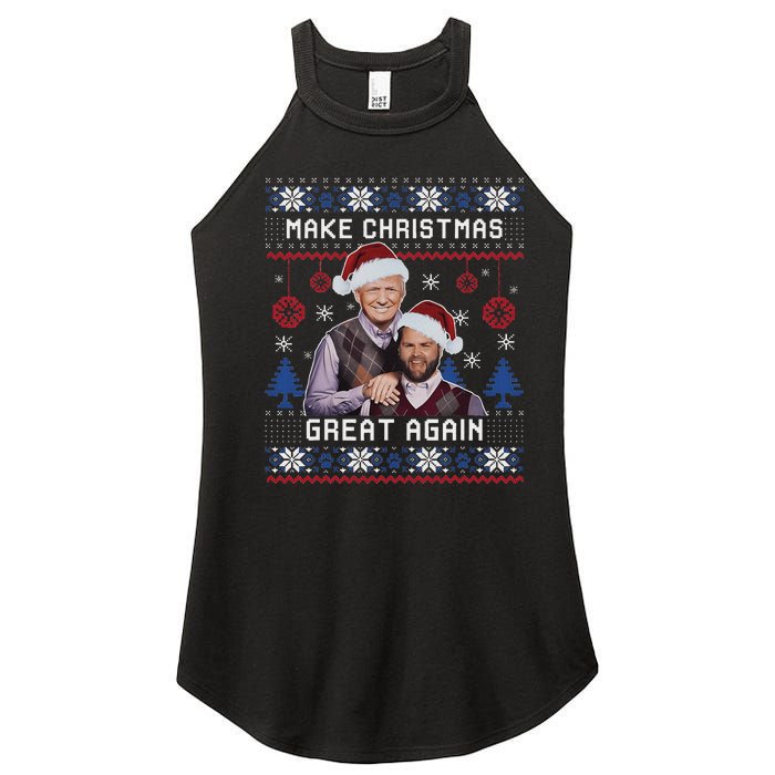 Make Christmas Great Again Trump Vance Women's Perfect Tri Rocker Tank