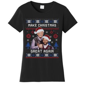 Make Christmas Great Again Trump Vance Women's T-Shirt