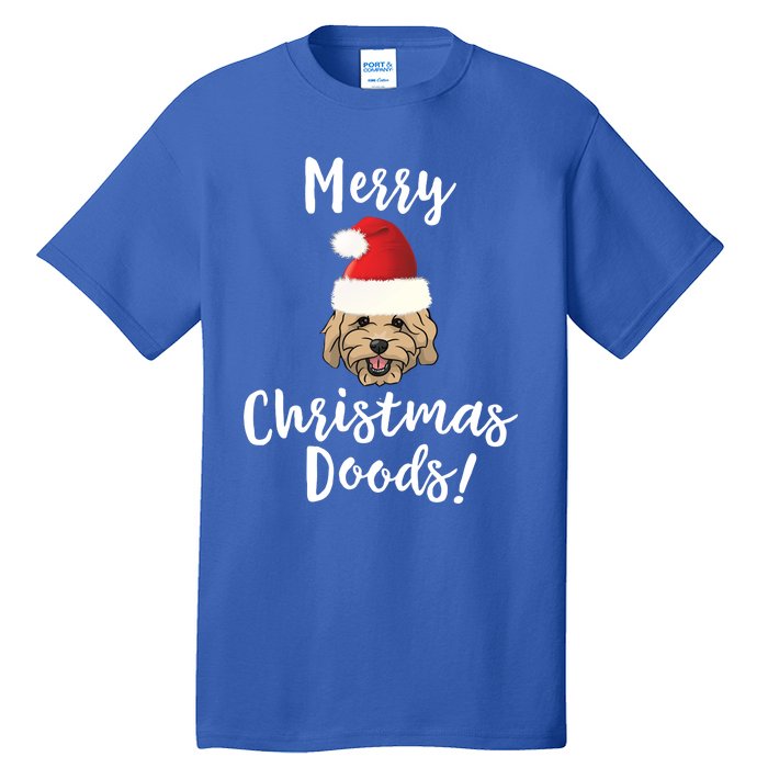 Merry Christmas Goldendoodle Funny Dog Gift Tall T-Shirt