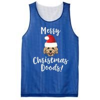 Merry Christmas Goldendoodle Funny Dog Gift Mesh Reversible Basketball Jersey Tank