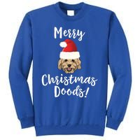 Merry Christmas Goldendoodle Funny Dog Gift Tall Sweatshirt