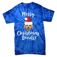 Merry Christmas Goldendoodle Funny Dog Gift Tie-Dye T-Shirt