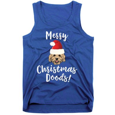 Merry Christmas Goldendoodle Funny Dog Gift Tank Top