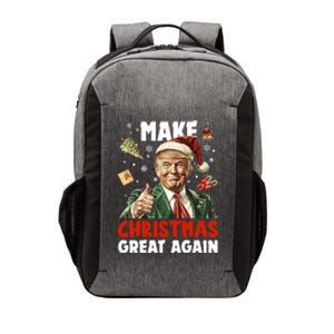 Make Christmas Great Again Pro Donald Trump Holiday Vector Backpack