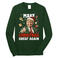 Make Christmas Great Again Pro Donald Trump Holiday Long Sleeve Shirt