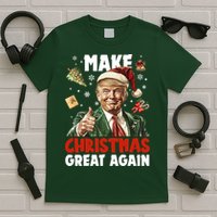 Make Christmas Great Again Pro Donald Trump Holiday T-Shirt