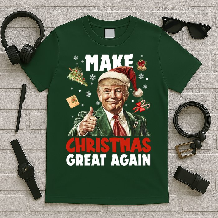 Make Christmas Great Again Pro Donald Trump Holiday T-Shirt