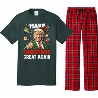 Make Christmas Great Again Pro Donald Trump Holiday Pajama Set