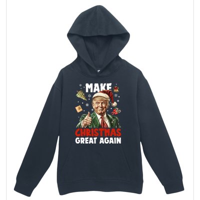 Make Christmas Great Again Pro Donald Trump Holiday Urban Pullover Hoodie