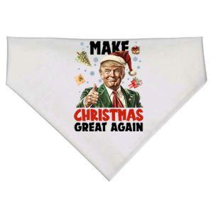 Make Christmas Great Again Pro Donald Trump Holiday USA-Made Doggie Bandana