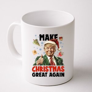 Make Christmas Great Again Pro Donald Trump Holiday Coffee Mug