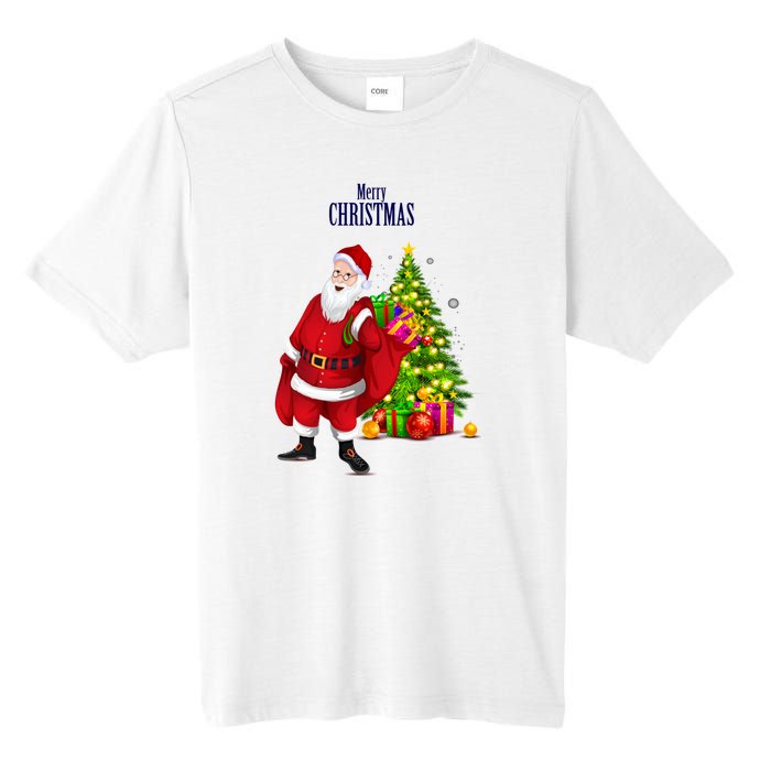 Merry Christmas Gift Santa Christmas Day Tall Fusion ChromaSoft Performance T-Shirt