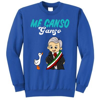 Me Canso Ganso Baby Amlo Cute Lopez Obrador Mexico Sweatshirt