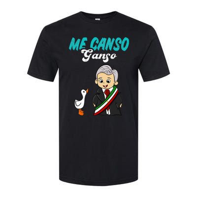 Me Canso Ganso Baby Amlo Cute Lopez Obrador Mexico Softstyle CVC T-Shirt