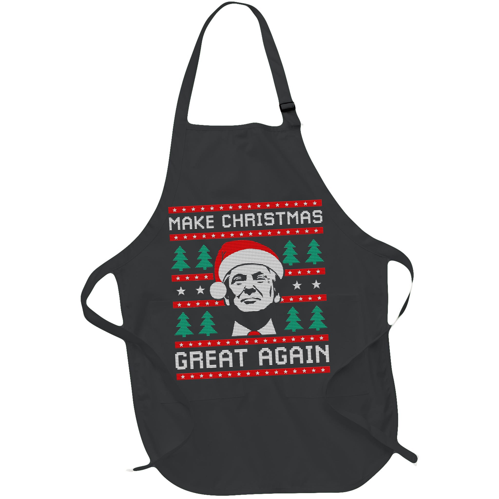 Make Christmas Great Again Trump Apron