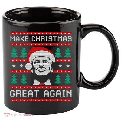 Make Christmas Great Again Trump 11oz C Handle Ceramic Mug