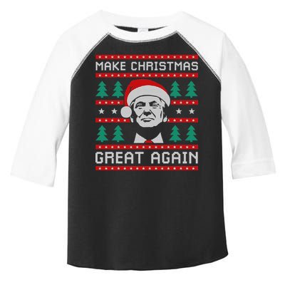 Make Christmas Great Again Trump Toddler Fine Jersey T-Shirt