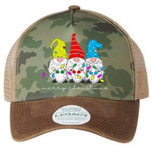 Merry Christmas Gnome Legacy Tie Dye Trucker Hat