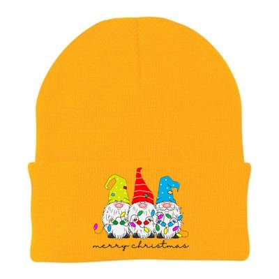 Merry Christmas Gnome Knit Cap Winter Beanie