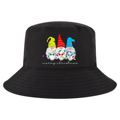 Merry Christmas Gnome Cool Comfort Performance Bucket Hat