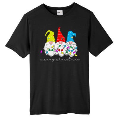 Merry Christmas Gnome Tall Fusion ChromaSoft Performance T-Shirt