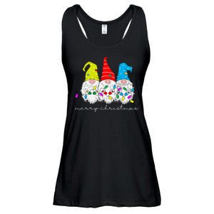 Merry Christmas Gnome Ladies Essential Flowy Tank