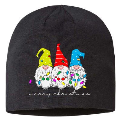 Merry Christmas Gnome Sustainable Beanie