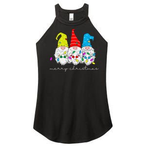 Merry Christmas Gnome Women's Perfect Tri Rocker Tank